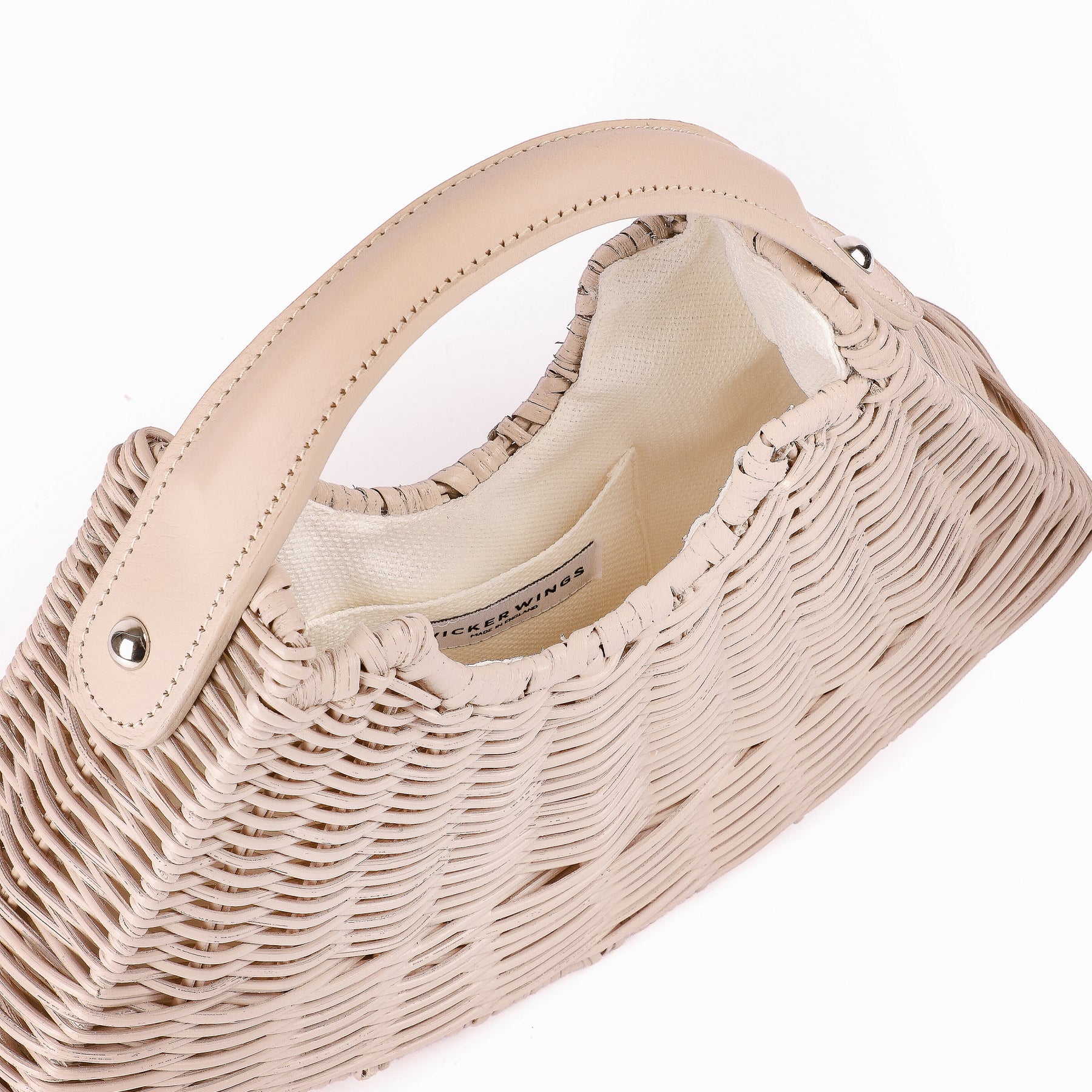 Sac en osier - Éventail crème Wicker Wings 5 Sac en osier - Éventail crème Wicker Wings - Image 5