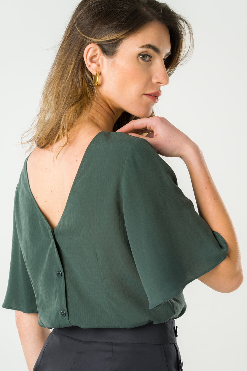 Blouse manches amples Lys 5 Blouse manches amples Lys - Image 5