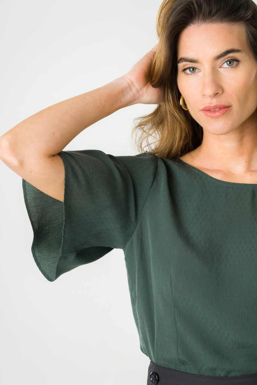 Blouse manches amples Lys 3 Blouse manches amples Lys - Image 3
