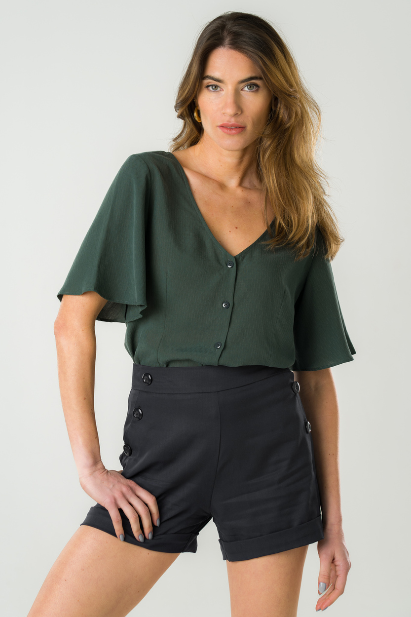 Blouse manches amples Lys 4 Blouse manches amples Lys - Image 4