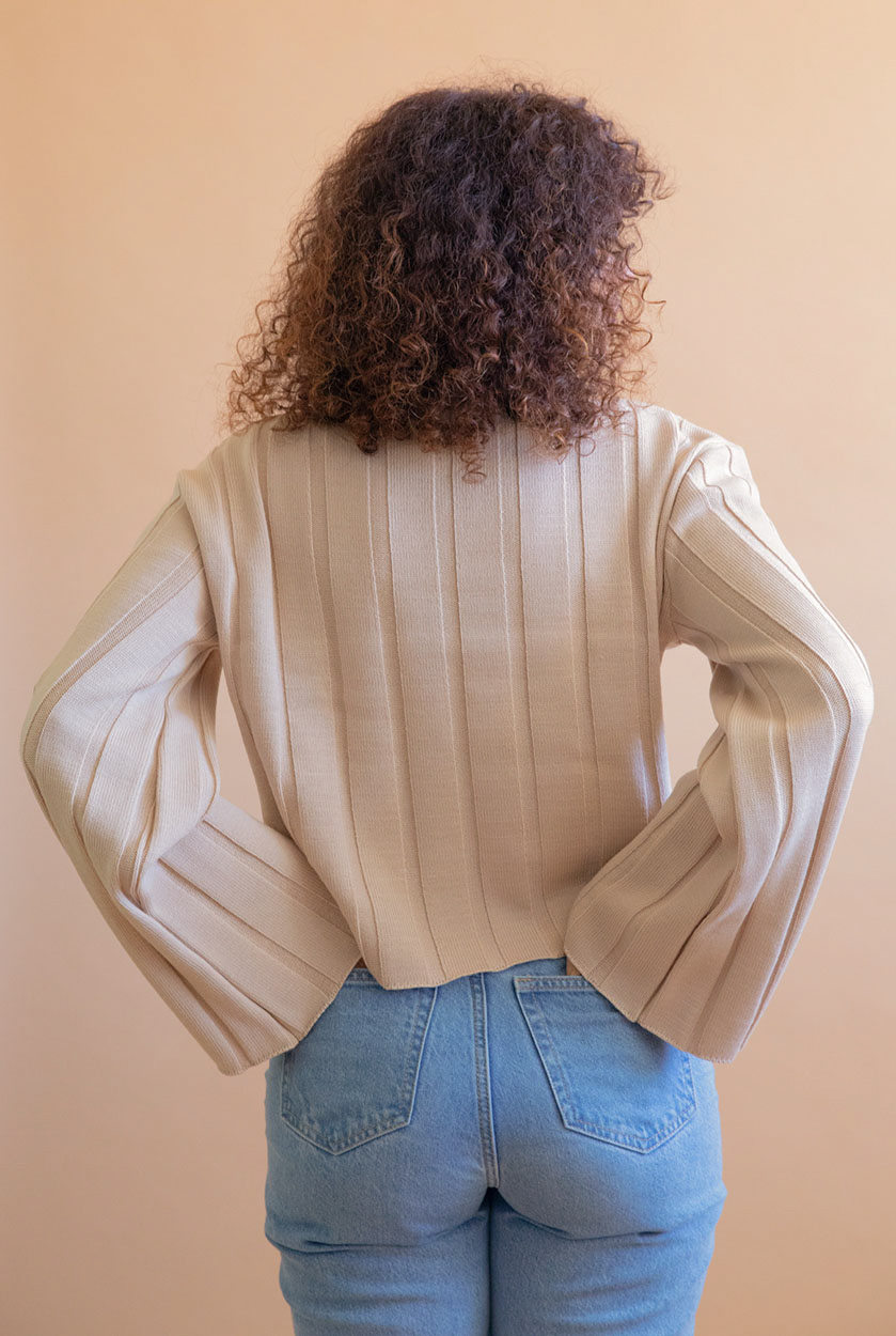 Pull côtelé femme 4 Pull côtelé femme - Image 4