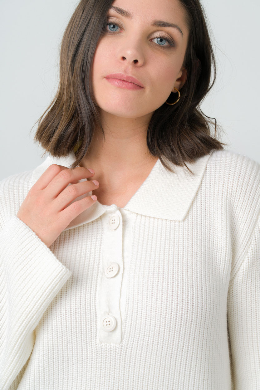 Pull col polo femme 8 Pull col polo femme - Image 8