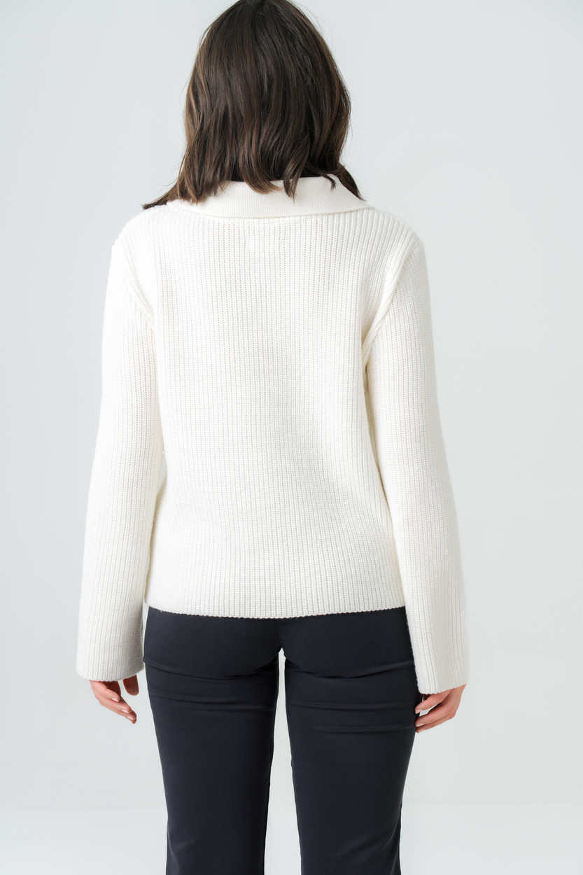 Pull col polo femme 9 Pull col polo femme - Image 9