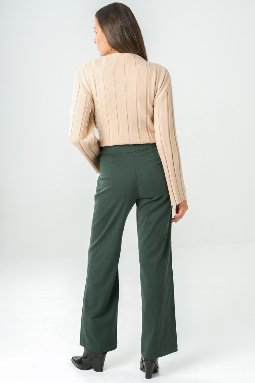 Pantalon taille haute femme 5 Pantalon taille haute femme - Image 5